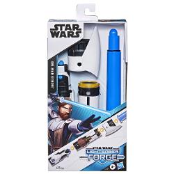 Copiii isi pot imagina propriile dueluri de rol cu sabiile laser Lightsaber Forge cu lame extensibile inspirate din Galaxia Star Wars Copiii cu varsta de 4 ani si peste pot crea o sabie laser si isi pot imagina batalii cu jucarii de rol personalizabile inspirate de armele Jedi si Sith din Galaxia Star Wars Foloseste lama capacul husa si miezul incluse pentru a crea o sabie laser si imagineaza-ti cum valorifica puterea Fortei in timp ce lupta in dueluri cu sabii laser Si cu piese 