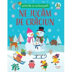 Brrr Ce frig eVii s&259; te joci cu animalele în z&259;pad&259; Te a&537;teapt&259; cu jocuri de iarn&259; superdistractive Aceast&259; carte cu autocolante este plin&259; de jocuri &537;i desene pe care s&259; le coloreziDistrac&539;ie pl&259;cut&259;
