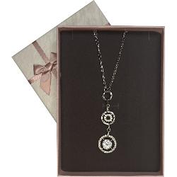 Colier alama  rodiat cristale  50 7cm 6045