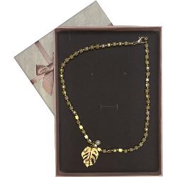 Colier alama auriu perla 42 7cm 7315