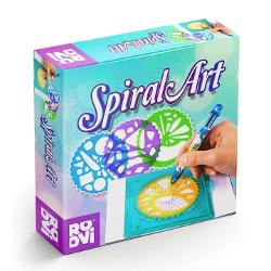 Setul Spiral Art este perfect pentru copiii care isi doresc sa isi exprime creativitatea si sa dezvolte abilitatile de coordonare si concentrare Impreuna cu cele 4 sabloane incluse copiii pot crea mandale colorate si unice care pot ajuta la dezvoltarea intuitiei si a capacitatii de comunicareSpiral Art este o modalitate minunata de a ajuta copiii sa atinga echilibrul sa se relaxeze si sa se conecteze cu ei insisi prin joc In plus activitatea de creare a mandalelor poate fi o 