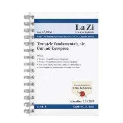 Prin con&539;inutul sau prezenta culegere de legisla&539;ie este de un real folos celor interesa&539;i de studiul sistemului de drept al Uniunii Europene sistemului institu&539;ional al UE sau politicilor Uniunii Aceasta con&539;ine Tratatele fundamentale ale Uniunii Europene Protocoalele Anexele Declara&539;iile anexate Tabelele de coresponden&539;a dar &537;i Carta drepturilor fundamentale ale Uniunii Europene astfel cum acestea au fost republicate în Jurnalul Oficial 