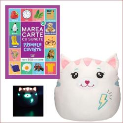 Descoper&259; combina&539;ia perfect&259; între joac&259; &537;i înv&259;&539;areInclude cartea bestseller „Bebe înva&539;&259; Marea carte cu sunete” plin&259; de imagini colorate &537;i sunete care stimuleaz&259; curiozitatea copilului strong 