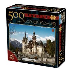 Gama Puzzle 500 Discover Romania con&539;ine puzzle-uri care prezint&259; 