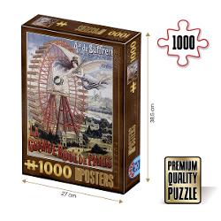 Pasionat de stilul vintage &537;i de jocurile puzzle Descoper&259; cea mai mare gam&259; de puzzle 1000 piese cu ilustra&539;ii de colec&539;ie din secolele trecute &537;i fii posesorul unei colec&539;ii de tablouri vintage create de mâinile taleImagineaz&259;-&539;i c&259; te afli în Parisul anilor 1900 &537;i admiri o construc&539;ie fabuloas&259; Marea roat&259; din celebrul ora&537; francezi Ce senza&539;ie unic&259; nu-i a&537;a Puzzle 1000 