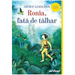 Mare este bucuria în noaptea când se na&537;te Ronia viitoarea c&259;petenie a tâlharilor nici m&259;car fulgerul care despic&259; Cetatea lui Mattis în dou&259; nu o poate &537;tirbi Copila cre&537;te între ziduri de piatr&259; ferit&259; de pericole &537;i de lumea de-afar&259; iar singurii oameni pe care-i &537;tie sunt p&259;rin&539;ii ei &537;i tâlharii Totul se schimb&259; când Ronia îl vede în partea 