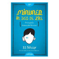 De la autoarea bestsellerului MinuneaPeste 6 milioane de oameni au citit Minunea un bestseller aflat pe locul întâi în topul New York Times &537;i l-au îndr&259;git pe Auggie Pullman un b&259;iat obi&537;nuit cu o fa&539;&259; neobi&537;nuit&259; Este cartea care a inspirat mi&537;carea „Alege s&259; fii bun“ În Minunea cititorii au f&259;cut cuno&537;tin&539;&259; 