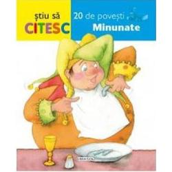 Invata sa citesti si bucura-te de finalurile fericite ale intamplarilor din volumul 20 de povesti minunate Afla pataniile eroilor din Doctorul Stie-tot Traistutele fermecate Margaritarul si ciocarlia Magarusul care a vrut sa fie hot Bufonul si pestii si multe alte povesti minunateColectia Stiu sa citesc ii ajuta pe copii sa descopere singuri placerea lecturii Povestile si povestirile au fost atent selectate pentru a-i atrage pe micii cititori Textele 