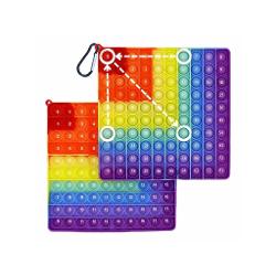 Jucarie Educativa pentru copii 6 &ndash; 10 ani Tablita Senzoriala Pop It cu Numere de la 1 la 81 pentru a invata tabla inmultirii si cu numere de la 1 la 9 pe verso pentru a invata tabla adunarii Transforma Invatarea Matematicii intr-o Activitate Distractiva Descopera o modalitate inovatoare si captivanta de a invata numerele si operatiile de baza cu aceasta tablita senzoriala Pop It Conceputa special pentru copiii care doresc sa isi imbunatateasca abilitatile matematice aceasta 