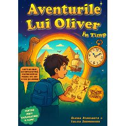 &bdquo;Aventurile lui Oliver in timp&rdquo; este o carte&ndash;aventura cu calatorii in timp care functioneaza ca un portal magic prin 8 mari epoci istorice ale evolutieiCu fiecare pagina aventura urca la un nou nivel Copiii potColora lumi misterioase si detalii ascunseUrma un tutorial de colorat pas cu pas in care invata cum sa dea viata 