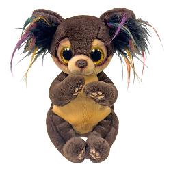 Jucarie de plus TY Beanie Bellies - Toffee Caine maro 15cm TY37393