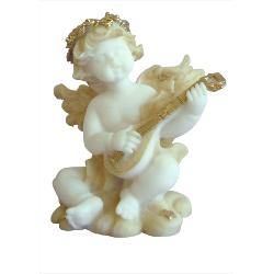 Figurina inger din alabastru inaltime 9 cm lucrata cu atentie la detalii Perfecta pentru colectii cadouri sau pentru a adauga un strop de eleganta si spiritualitate in decorul casei tale Finisajul natural al alabastrului ii confera un aspect delicat si luminos