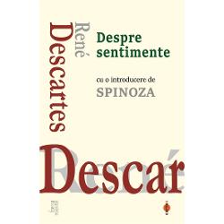 &bdquo;Despre sentimente&ldquo; contine o analiza profunda si antrenanta a functionarii emotiilor si a locului lor in viata umana si prezinta o viziune asupra eticii ca reorientare importanta a filosofiei morale De altfel Descartes afirma ca sentimentele &bdquo;sunt toate bune prin natura lor si nu trebuie sa evitam decat reaua lor folosire sau excesele lor&ldquo;