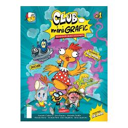 Bun-venit in Clubul Mini Grafic Va asteapta o aventura grozava in lumea benzilor desenateVa invitam sa descoperiti aici benzi desenate care va vor purta in lumi imaginate de unii dintre cei mai buni artisti romani de BD dar si multe alte surprizeIn acest prim numar veti citi primele episoade din cele mai amuzante si incitante seriale BD si ii veti cunoaste pe Bro si Didi doi 
