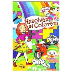 Carticica le ofera copiilor posibilitatea de a se amuza colora si invata in acelasi timpAtat educativa cat si distractiva aceasta carte de colorat ofera celor mici un spatiu de lucru generos unde imaginatia lor se poate desfasura in voie imbinand in mod distractiv cititul si coloratulUn mediu incapator aerisit si placut este vital pentru stimularea creativitatiiTextele insotitoare completeaza desenele de dimensiuni mari cu contururi precise si permit pana si 