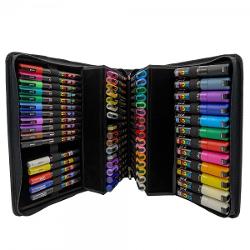 Continutul setului60 de markere PoscaInclude o selectie diversificata de varfuriPC-1M varf extra-finPC-3M varf finPC-5M varf mediuPC-8K varf lat tesitGama larga de culori 