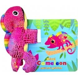 MICUL CAMELEON noul meu prieten - jucarie plusCarti perfecte pentru citit joaca si imbratisari Micii eroi prind viata chiar in mainile copilului