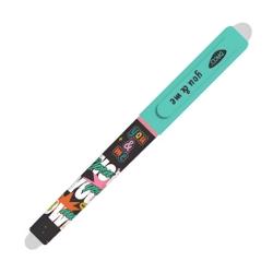 Stilou cu Radiera DACO &ldquo;You & Me&rdquo;&nbsp;  penita F din iridiu radiera termosensibila grip cauciucat 2 rezerve incluseTransforma scrisul intr-o activitate plina de zambete cu stiloul DACO &ldquo;You & Me&rdquo;  Cu un design vesel decorat cu emoji-uri expresive acest stilou este alegerea perfecta pentru copii adolescenti si toti cei care iubesc accesoriile creative si pline de personalitatebr 