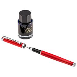 Set Stilou cu Calimara Picasso 698RTransforma fiecare pagina intr-o experienta premium cu Setul Stilou  Calimara Picasso 698R un produs de lux dedicat pasionatilor de scris profesionistilor si celor care apreciaza accesoriile elegante de birou Acest set de scris combina designul modern cu traditia scrisului cu cerneala oferind rafinament si performanta la fiecare utilizarebr 