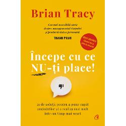 V&226;ndut&259; &238;n mai mult de 1 milion de exemplare &537;i tradus&259; &238;n peste 40 de limbi cartea ofer&259; cele mai eficiente 21 de metode pentru a-&539;i &238;nvinge tendin&539;a de a am&226;na &537;i a &238;ncepe s&259; realizezi mai mult Este timpul s&259; te mobilizezi &537;i s&259; faci mai multe dintre lucrurile importante La urma urmei oamenii de succes nu &238;ncearc&259; s&259; fac&259; totul dintr-odat&259; Ei se concentreaz&259; mai 