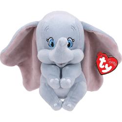 Jucarie de plus TY Beanie Babies - Disney DUMBO Elefant 15 cm TY41150