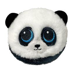 Jucarie de plus TY Beanie Bouncers CHECKERS panda alb TY 83004