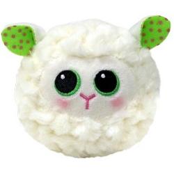 Jucarie de plus TY Beanie Bouncers FLOUNCEY miel alb TY 83112