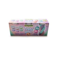 data-original-titleCrayola Pearl Dough &ndash; setul de 3 borcanase aduce un strop de magie in joaca celor mici cu plastilina stralucitoare in culori sidefate si texturi fine Fiecare recipient contine 142 g de plastilina moale perfecta pentru modelare si creatii artistice sclipitoare Cu nuante noi si efect de shimmer acest set este ideal pentru copiii de peste 3 ani care isi doresc sa creeze 
