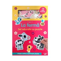 Pregateste-te sa te joci cu animalelePe masura ce descopera noii prieteni de la ferma cei mici vor fi incantati sa potriveasca piesele de puzzle pe fiecare pagina din acest set de activitati amuzanteDezvolta abilitati de rezolvare a problemelorIncurajeaza jocul interactivp data-start319 data-end374 data-is-last-node 