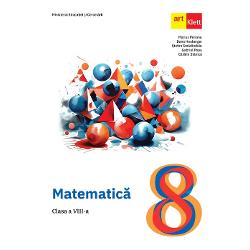 Descoperiti un manual de matematica conceput pentru a sustine invatarea temeinica si logica in perfecta concordanta cu programa scolara Manualul este structurat in cinci unitati bine organizate iar fiecare capitol se incheie cu o secventa de recapitulare si evaluare pe doua pagini ideala pentru consolidarea cunostintelorFiecare lectie incepe cu o prezentare teoretica accesibila urmata de exemple de probleme rezolvate 