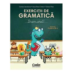 Volumul&nbsp;Exerci&539;ii de gramatic&259; pentru clasa a III-a Scriem corect&nbsp;&icirc;i provoac&259; pe elevi s&259; p&259;&537;easc&259; cu &icirc;ncredere &icirc;n universul limbii rom&acirc;ne Noile exerci&539;ii &icirc;i ajut&259; s&259; aprofundeze cuno&537;tin&539;ele dob&acirc;ndite &icirc;n clasa a II-a &537;i s&259; descopere reguli noi &icirc;ntr-o manier&259; clar&259; prietenoas&259; &537;i accesibil&259; Activit&259;&539;ile 
