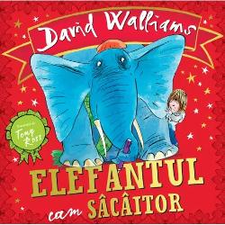 Descopera aventura plina de umor a lui Sam si a celui mai enervant elefant din lumeScrisa de indragitul autor britanic David Walliams si superb ilustrata de Tony Ross cartea &bdquo;Elefantul cam sacaitor&rdquo; este o poveste haioasa pentru copii ideala pentru lectura de seara sau pentru momentele de distractie in familieCe te faci cand adopti un elefant de la zoo si te pomenesti cu el la usa Dar cand elefantul 