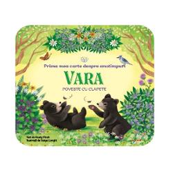 A venit Vara in padureDescopera padurea vara alaturi de o ursoaica si puii ei Fiecare scena include o clapeta