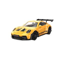 Masinuta are proportiile ideale pentru momente pline de distractie si amuzament Masinuta metalica PORSCHE 911 GT3 RS scara 1 la 43 are anvelope de cauciuc si un design detaliat interior-exterior realizat din materiale metalice turnate cu accesorii realizate din material plastic de calitate superioara Copilul dumneavoastra se poate juca in voie cu masina metalica PORSCHE 911 GT3 RS de la brandul international Rastar Nicio cursa nu este imposibil de castigat cu acesta masinuta care este o 