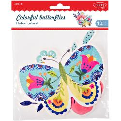 Setul&nbsp;Accesorii Craft DACO Art &ndash; Fluturi colora&539;i AD518&nbsp;este destinat proiectelor creative &537;i activit&259;&539;ilor decorative care necesit&259; elemente vizuale expresive Accesoriile sunt realizate din&nbsp;carton&nbsp;&537;i au&nbsp;dimensiuni variate fiind u&537;or de integrat 