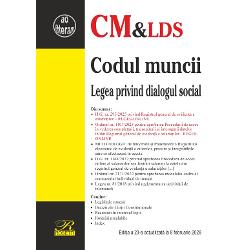 Codul muncii &537;i Legea privind dialogul social edi&539;ia februarie 2026 este actualizat&259; cu ultimele modific&259;ri legislative &537;i jurispruden&539;a obligatorie astfel- include modific&259;rile legislative aduse prin Legea nr 1492025  publicat&259; &icirc;n M Of nr 936 din 9 octombrie 2025 &537;i Legea nr 2392025  publicat&259; &icirc;n M Of nr 1160 din 15 decembrie 2025;-la art 56 C muncii este inclus&259; Decizia Cur&539;ii 