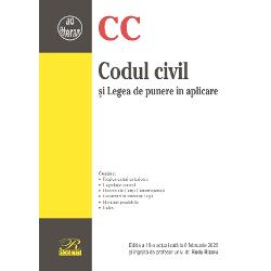 Codul civil &537;i Legea de punere &icirc;n aplicare edi&539;ia februarie 2026 include legisla&539;ie conex&259; reglement&259;rile anterioare decizii ale Cur&539;ii Constitu&539;ionale recursuri &icirc;n interesul legii hot&259;r&acirc;ri prealabile &537;i index Edi&539;ia este actualizat&259; cu ultimele modific&259;ri legislative &537;i jurispruden&539;a obligatorie astfel- include modificarea adus&259; prin Legea nr 2312025 publicat&259; &icirc;n M 
