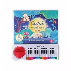 Cu o selec&539;ie dintre cele mai &icirc;ndr&259;gite c&acirc;ntece pentru copii &537;i cu o mini-claviatur&259; la care cei mici se pot acompania orice viitor muzician va g&259;si tot ce are nevoie &icirc;n aceast&259; carte