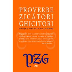 ProverbeZicatoriGhicitoriVolumul contine un studiu introductiv semnat de istoricul culturii Lucian Pricop in care analizeaza algoritmul generativ al folclorului national iar referintele istorico-literare selectate ofera o perspectiva diacronica asupra reprezentarilor paremiologice ale mentalitatilor romanestiStructurile paremiologice romanesti condenseaza gandirea judecata si simtirea poporului Mijloacele de realizare particularitatile formale dezvaluie ca in aceste 