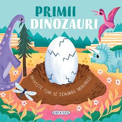 Priveste cum se schimba imaginile - Primii dinozauri