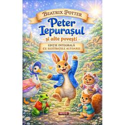 Peter Iepura&537;ul &537;i alte pove&537;ti &ndash; Beatrix Potter&nbsp;&nbsp;Edi&539;ie integral&259; cu ilustra&539;iile autoarei &ndash; Editura REGIS&nbsp;O carte fermec&259;toare pentru copii plin&259; de aventuri personaje simpatice &537;i &icirc;nv&259;&539;&259;minte bl&acirc;nde&nbsp;Al&259;turi de Peter Iepura&537;ul &537;i prietenii s&259;i cei mici descoper&259; pove&537;ti clasice despre curaj 