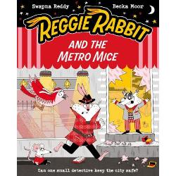 In book 4 Reggie Rabbit and the Metro Mice Reggie seems off his game After successfully exposing another Masque plot word is getting out about the crime-solving rabbit and his parakeet partner One day a small shy mouse called Mo reaches out to the pair for help; his home the warren-like metro tunnels underneath Bearburgh is under threat Cracks are appearing in the structure of the metro and in the mouse community that inhabit it Reggie and Pipsquark want to help the Metro Mice but 