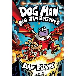 Power up with Dog Man Big Jim Believes from the global 1 bestselling author and award-winning artist Dav PilkeyJoin the journey as our heroes discover the influence of belief and find truth from within With threads of self-awareness confidence and integrity Dav Pilkey masterfully crafts a humorous and heartfelt adventure weaving together the importance of truth goodness and believing in yourselfThe celebration comes to a halt for our heroes in Dog Man Big Jim 