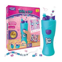 Set Creatie Bratari - Spin n Pop Bracelet&nbsp;Exploreaza-ti creativitatea creand bratari si accesorii unice cu ajutorul aparatului patentat&nbsp;Spin n Pop Adolescentii pot crea cu usurinta modele uimitoare de bratari Invarte creaza bile si asambleaza bratarile fa schimb cu prietenii tai si adauga distractie crearii bijuteriilorSpin n Pop este&nbsp;&bdquo;dispozitivul suprem de creat bratari&rdquo;&nbsp;care iti va permite sa 