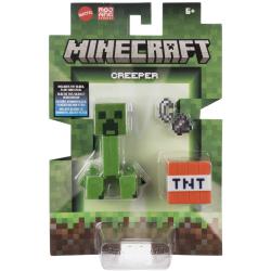 Creeaza exploreaza si supravietuieste cu figurile Minecraft Aceste figurine de actiune au fost create in mod autentic folosind designul pixelat al jocului video asa ca sunt grozave pentru joc si afisare Articulatiile mobile permit personajelor emblematice sa atinga ipostaze de actiune Fiecare figurina vine cu o piesa Build A Portal Jucatorii le pot colecta pe toate pentru a construi un portal complet Minecraft End care este de doua ori mai inalt decat figura Este un cadou grozav 
