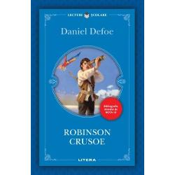 „Capodopera a literaturii pentru copii si adolescenti Robinson Crusoe ramane si astazi o carte fundamentala a primelor lecturi Creata in 1719 ea a leganat copilaria multor generatii fiind raspandita pe toate meridianele lumiiJean-Jaqcues Rousseau considera romanul un «excelent tratat de educatie» iar André Malraux il asaza pe inaltimile atinse de Cervantes si de Dostoievski Mereu vie cartea lui Daniel Defoe ne invata sa fim 