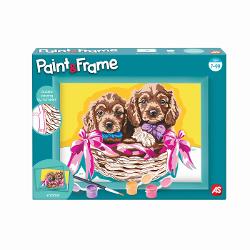 Pictaza si Inrameaza  Catelusi Adorabili este setul perfect pentru micii artisti care vor sa isi exprime creativitatea prin culoare si sa creeze o adevarata opera de arta Bazat pe tehnica de colorare pe numere acest set ii invata pe copii sa coloreze cu atentie si precizie imbunatatindu-si astfel talentul artistic rabdarea si abilitatile motorii fine La final fiecare copil se va bucura de o pictura reusita gata de inramat si expus cu mandrie Satisfactie si bucurie garantata 