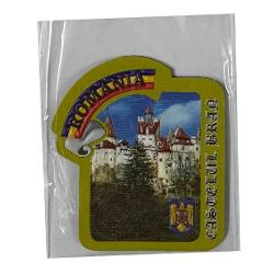 Magnet suvenir pentru frigiderDisponibil in 2 variante diferite&nbsp;Palatul Parlamentului sau Castelul BranVa rugam sa precizati modelul dorit printr-un comentariu la plasarea comenzii in caz contrar se va livra un model aleatoriu fara posibilitatea unui schimb ulterior