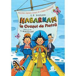 Traducere de Gabriela Russo&nbsp;SURPRIZ&258; Uimitoarele aventuri ale prichindeilor din Ora&351;ul Florilor continu&259;&nbsp;&nbsp;&Icirc;n lumea lui Habarnam &351;i a prietenilor s&259;i nici nu se termin&259; bine o peripe&355;ie c&259; &icirc;ncepe alta Dup&259; zborul cu balonul &icirc;n Ora&351;ul Verde drumul &icirc;n Ora&351;ul Soarelui &351;i aventura cosmic&259; pe Lun&259; c&259;l&259;toriile au devenit foarte populare 