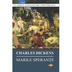 Marile sperantePovestea este complicate melodramatic ca multe altele din secolul al XIX-lea si nu numai Ce aduce nou romanul este un joc narativ ce se joaca de catre doi dintre protagonistii povestii &ndash; Pip si Jaggers Pip e naratorul el livreaza evenimentul oscileaza intre actiune si compulsive E in felul acesta subiectiv in virtutea pozitiei lui textuale pe la el prin el trec evenimentele Jaggers tine locul 